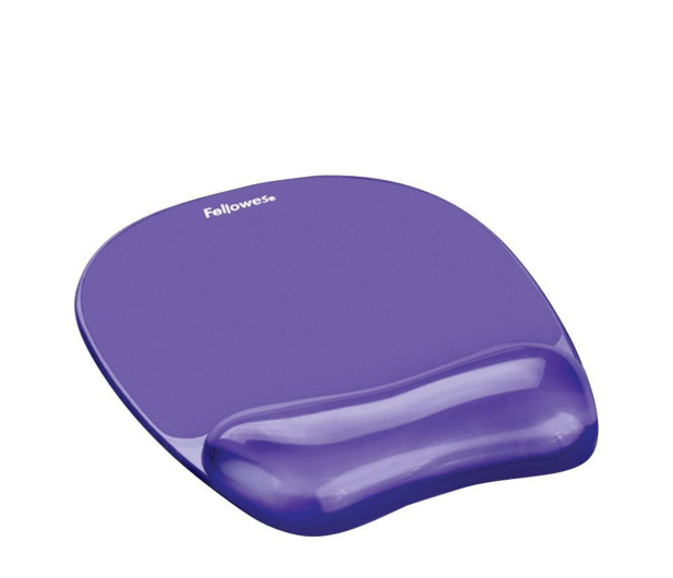 FELLOWES Podkladka żelowa CRYSTAL fioletowa 91441 - 1337121 - zdjęcie